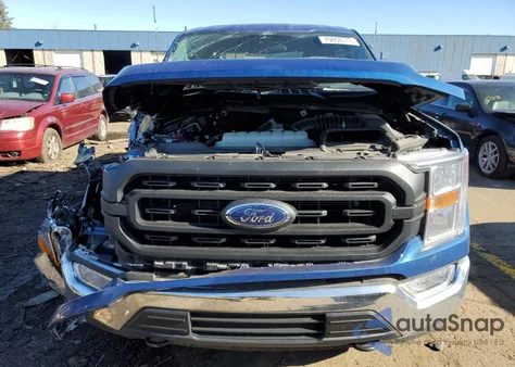 2022 Ford F150 Supercrew из США, поврежденный, VIN 1FTFW1E50NKF25283